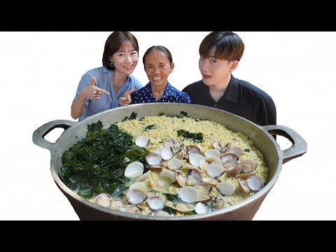Bà Tân Vlog - Làm Nồi Mì Rong Biển Hàn Quốc Siêu To Khổng Lồ
