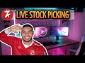 LIVE STOCK PICKING W TAMER AZIZZ PART 1