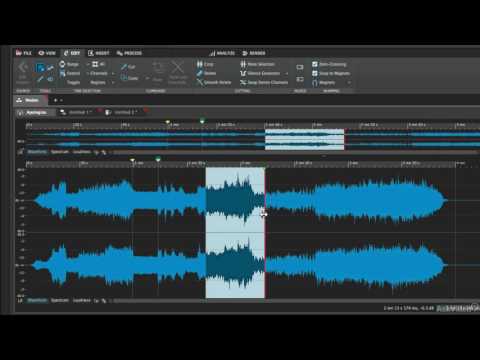 WaveLab 9 101: Absolute Beginner's Guide - 5. The Three Editing Modes