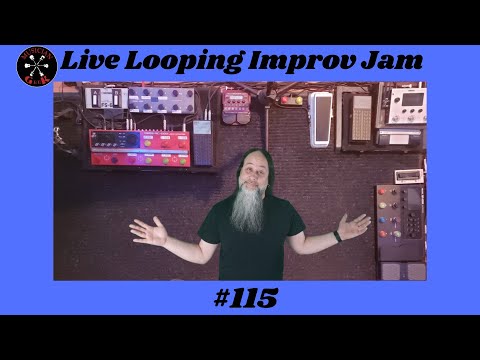 Live Looping Improv Jam #115 #livelooping #bossrc600 #improvisation