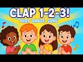 Clap With Me Fun Clapping Song For Kids 1 2 3 Clap Rhyme