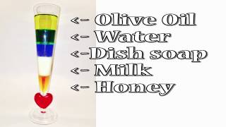 Here is the video of our density experiment