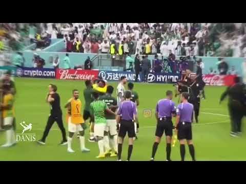 argentina and fans emotional match