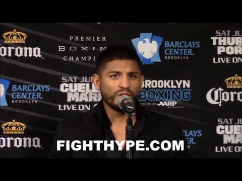 ABNER MARES TELLS JESUS CUELLAR HE MADE A BIG MISTAKE LEAVING ROBERT GARCIA; VOWS TO PROVE IT
