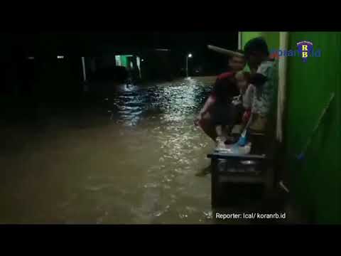 Hujan Deras, Rumah Warga di Bintuhan Terendam Banjir