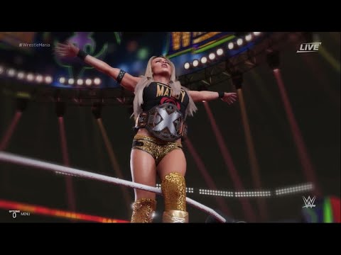 WWE 2K19 - Alexa Bliss VS Charlotte Flair VS Mickie James VS Carmella VS Ruby Riott VS Mandy Rose