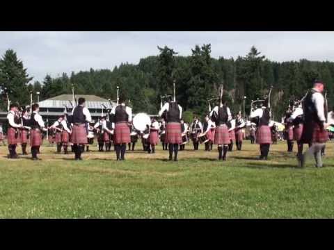Dowco Triumph Street - The Epic Tale Medley - Pacific NW Highland Games 2014