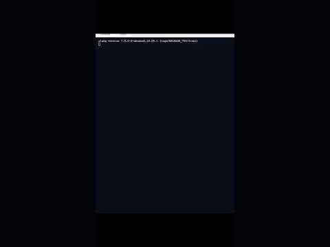 Satisfying ASCII animation with c Language  #coders #programming #codinglove