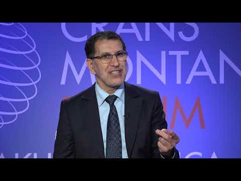 Interview Saadeddine El Othmani - Crans Montana Forum DAKHLA-AFRICA