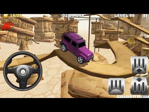 Mountain Climb 4x4 | Offroad Jeep & Suv Driving: Levels 96-97 # Impossible Stunts - Android GamePlay