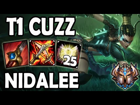 T1 Cuzz NIDALEE vs LEE SIN Jungle - Lol Korea Ranked