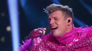 Crocodile &quot;Nick Carter&quot; - Open Arms (Masked Singer S4E13 Reveal)