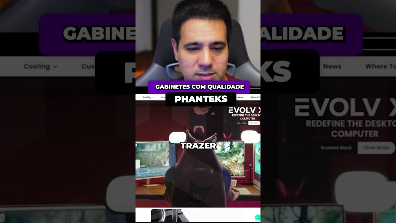 ESSES GABINETES DA PHANTEKS SÃO SENCIONAIS