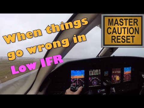 Citation CJ4 Low IFR Private Jet Flight  - 3 Real Instrument Approaches