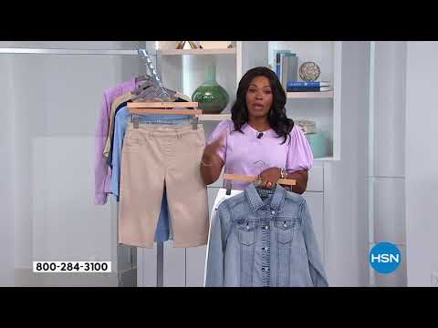 DG2 by Diane Gilman Virtual Stretch PullOn Bermuda Short...