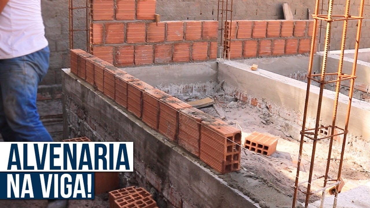 COMO COMEÇAR A ALVENARIA NA VIGA BALDRAME!!
