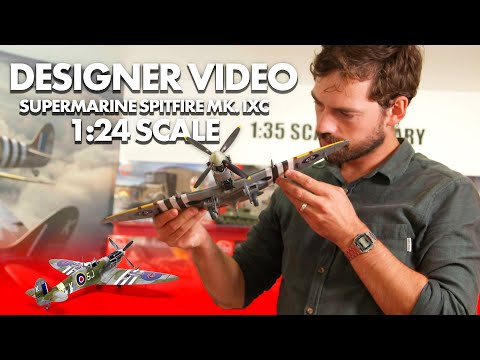 Airfix | 1:24 Scale Supermarine Spitfire Mk. IXc (A17001) - Designer Video