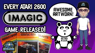 EVERY Imagic Atari 2600 Officially Released Game