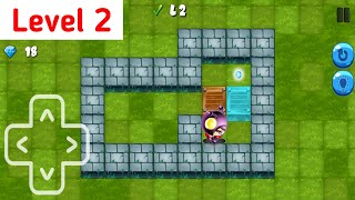 Boxy Hero Level 2 | sokoban Level | Unity Games | mini games | bloo9 | game live | US | puzzle game