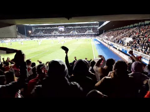 AUXERRE - MONACO-2-3   (AMBIANCES DES SUPPORTERS DE MONACO DANS LE PARCAGE VISITEUR : LE 28/12/2022)