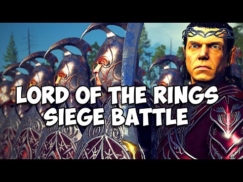 Massive 13,000 Soldier Lord Of The Rings Last Stand!