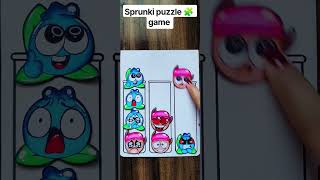 sprunki Sonic exe phase puzzle 🧩 game diy #shorts #art #sprunkioc #puzzle #games