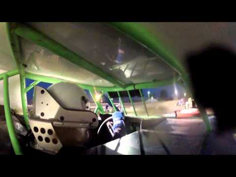 Ryan Sutter #18 Modified Feature Gas City Speedway 7-6-12