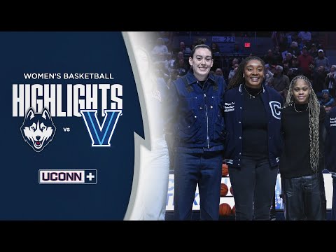 HIGHLIGHTS | No. 1 UConn Takes Down Villanova