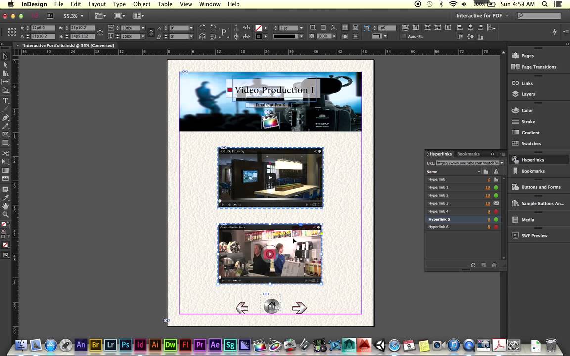 Problem-Solving InDesign Interactive PDF Video 2