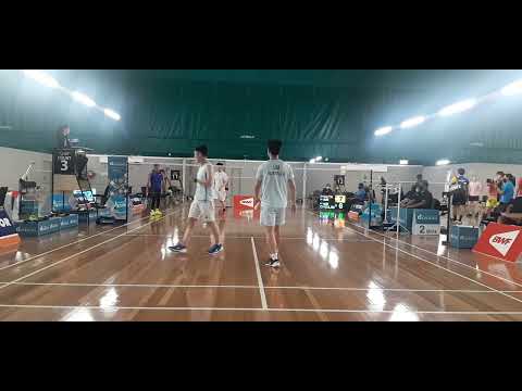 Campeonato da Oceania 2022 - Hoang Pham/Ricky Tang vs Ming Chuen Lim/Kenneth Choo Parte 2