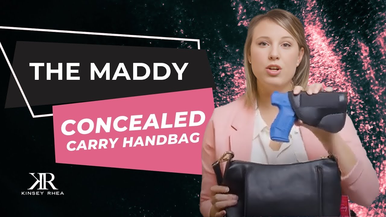 The Ultimate Concealed Carry Purse for Women - 'The Maddy' by Kinsey Rhea