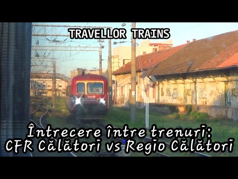 Întrecere între trenuri: CFR Călători vs Regio Călători