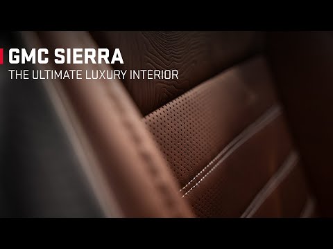 THE GMC SIERRA  | “THE Ultimate Luxury Interior” | GMC