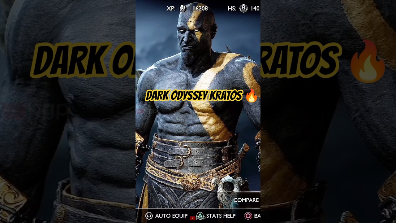How to Get Dark Odyssey Kratos in GOW Ragnarok