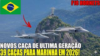 39 F18 NO BRASIL! NOVOS CAÇAS PARA A MARINHA! BRASIL VAI PEGAR OS F-18 DO KUWAIT?
