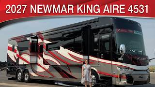 A preview image of the linked video showcasing 2027 Newmar King Aire 4531