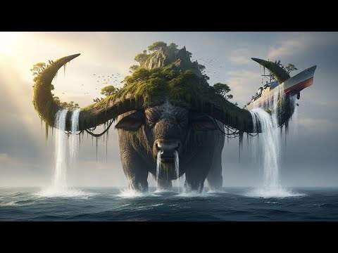 Giant Monster vs Army - Titan Buffalo Epic Battle