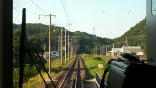 preview picture of video 'IGRいわて銀河鉄道・前面展望 小鳥谷駅から一戸駅  Train front view'
