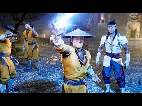 How Raiden Got His Lightning Powers Scene - Mortal Kombat 1