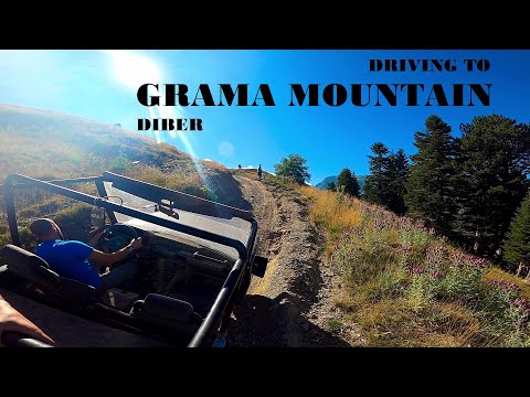 Driving to Grama Mountain, Korab - 🇦🇱 Albania @MTravelVlog
