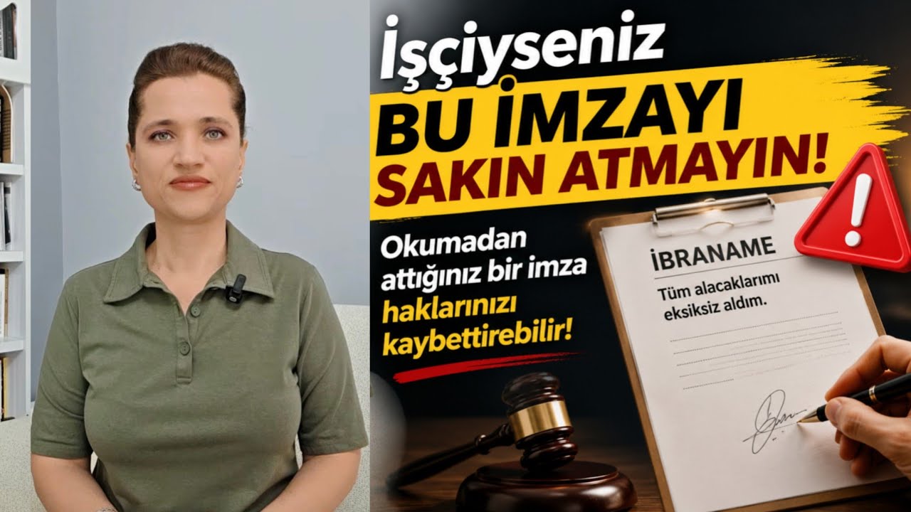 İşçiyseniz Bu İmzayı Sakın Atmayın! İbraname İmzalamadan Önce Bilmeniz Gerekenler