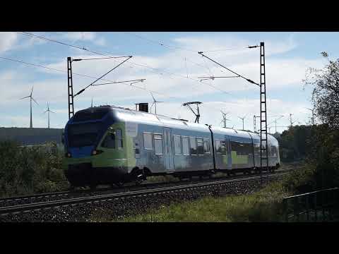 Die Eurobahn unterwegs nach Paderborn Hbf