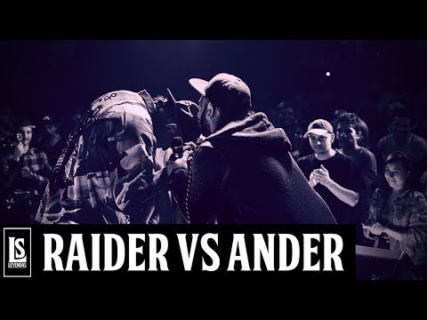 Raider vs Ander | Final | Leyendas del Free | Cuarta edición 2019.