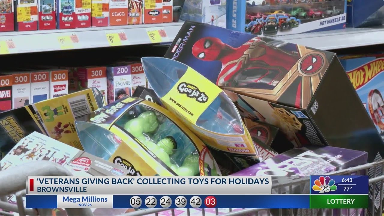 Veterans giving back collects toys for the holidays