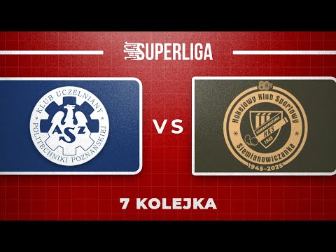 (SKRÓT) AZS Politechnika Poznańska - HKS Siemianowiczanka | Superliga | 7 kolejka