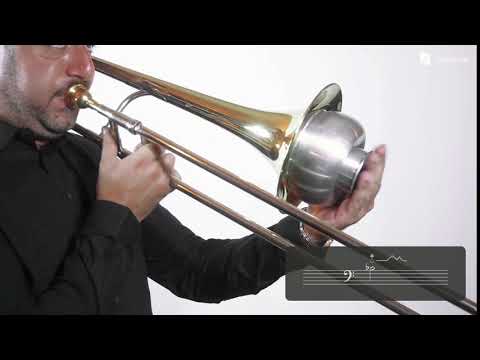 Extended Trombone Techniques - Graphic indication of open/closed sounds
