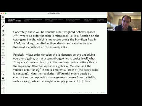 Andras Vasy | The Feynman propagator and self-adjointness