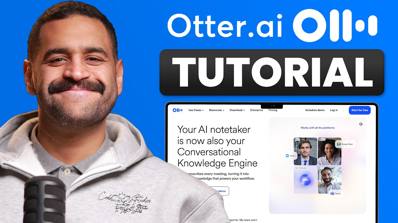 Otter AI Review + Tutorial (2026)  – How to Transcribe Audio with Otter AI video thumbnail