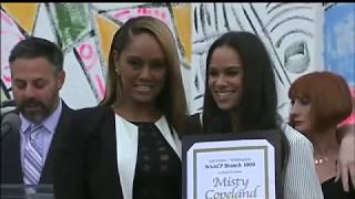 Dr Bryant With Misty Copeland At San Pedro Dedication