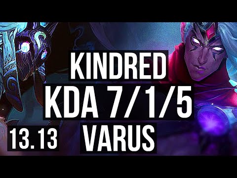 KINDRED & Nautilus vs VARUS & Renata Glasc (ADC) | 7/1/5, 1.2M mastery | KR Grandmaster | 13.13